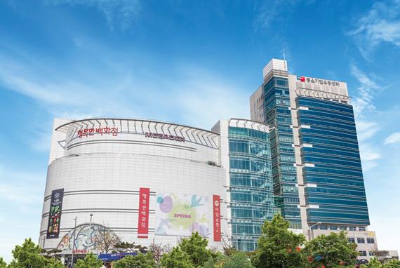 중소벤처기업부 산하 판로전문 공공기관인 중소기업유통센터가 운영하는 행복한백화점 전경. (출처: 중소기업유통센터)