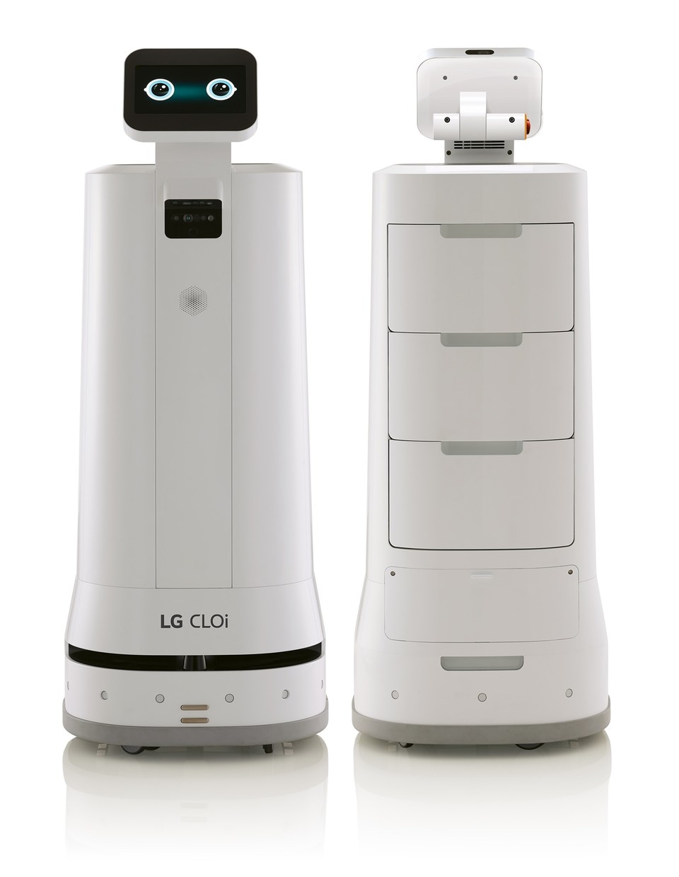 LG전자가 출시한 LG 클로이 서브 봇 서랍형. (출처: LG전자)