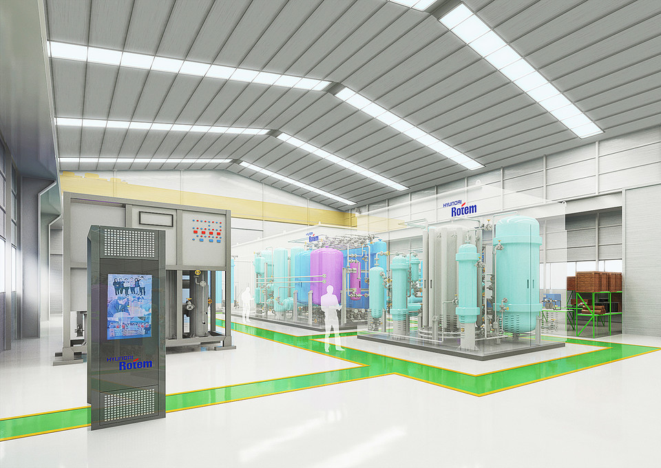 현대로템이 수소리포머 의왕공장을 구축한다, (출처: 현대로템)