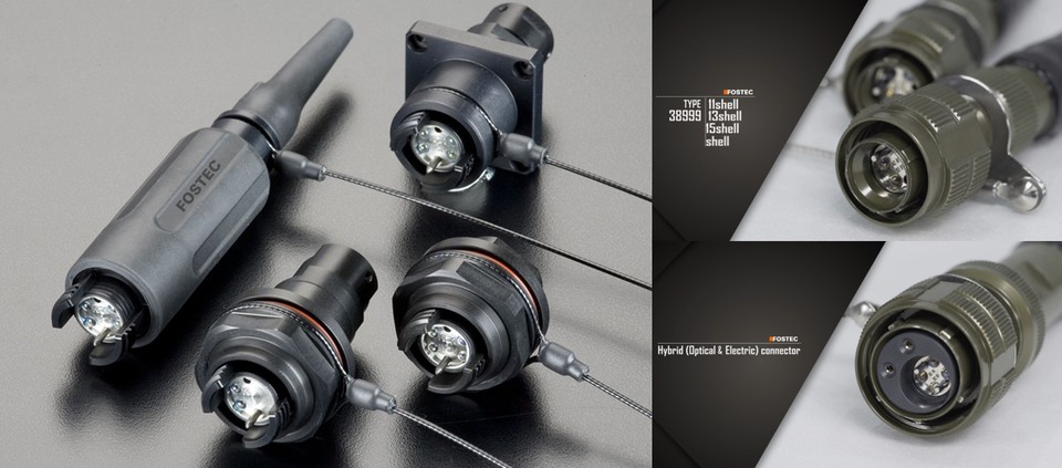 해양 로봇에 적용된 비접촉식 광 커넥터(Expanded Beam connector). (출처: 포스텍)