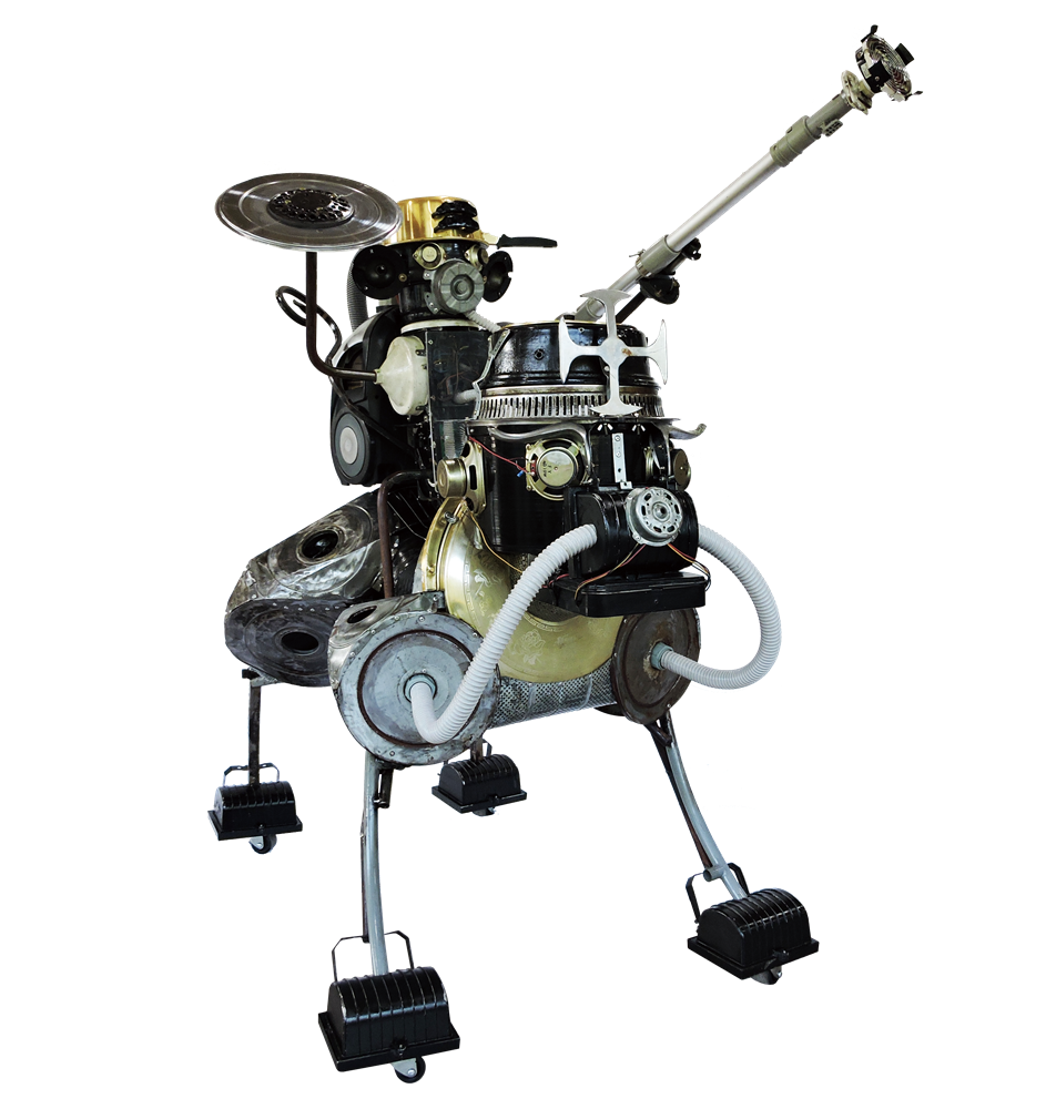 정크아트 부문 대상 견원지계. (출처: 한국환경공단)