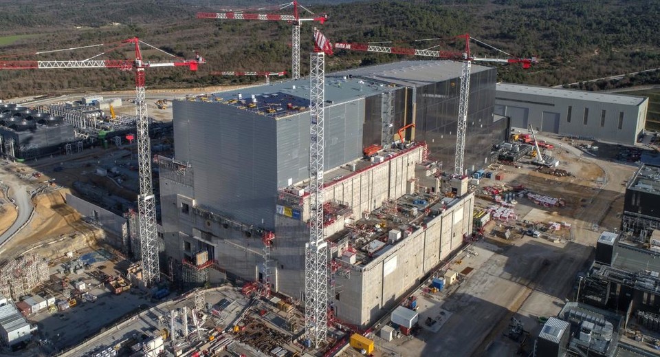국제핵융합실험로(ITER) 건설현장 (출처: 국가핵융합연구소)