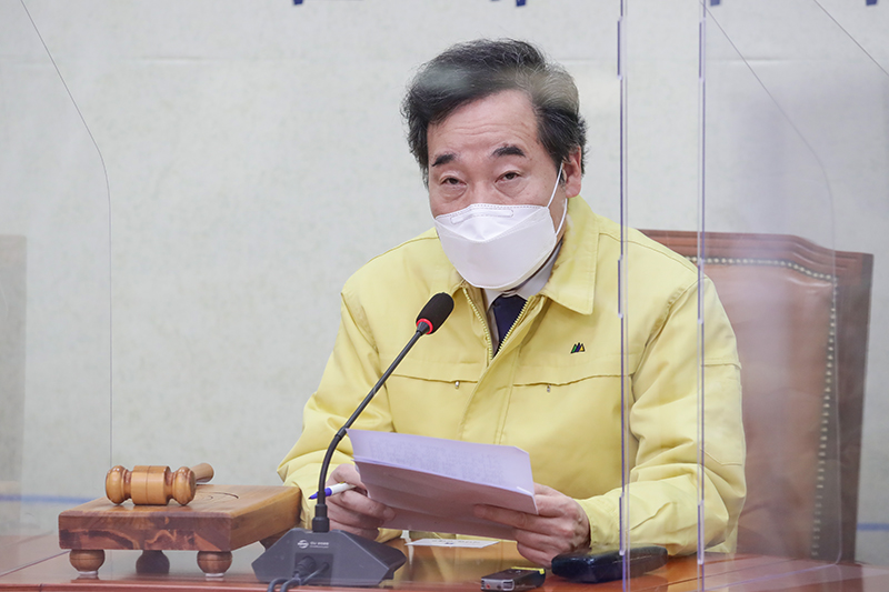 이낙연 당대표. (출처: 더불어민주당)