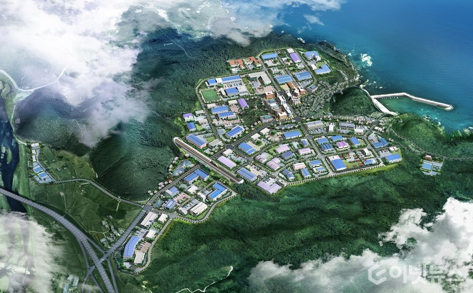 원전해제부지 강원도 삼척시 근덕면 일대. (사진=강원도개발공사)