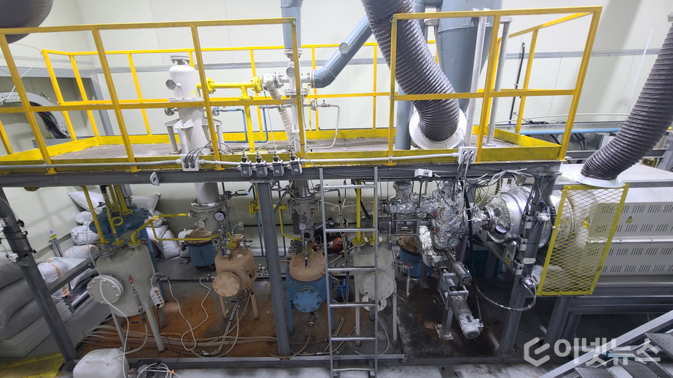 연속식 열분해 오일화 플랜트 (사진=한국에너지기술연구원)