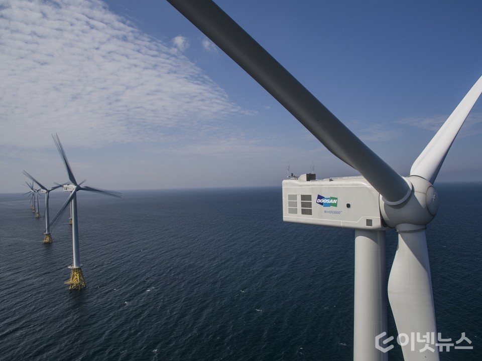 탐라해상풍력. (사진=두산중공업)