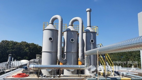 작년 12월 이천시에 준공한 가축 분뇨 에너지화 시설. (사진=경기도)