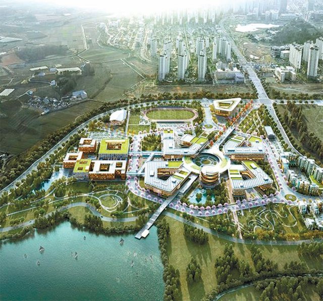 한국에너지공과대학 조감도. (자료=한국전력공사 제공)