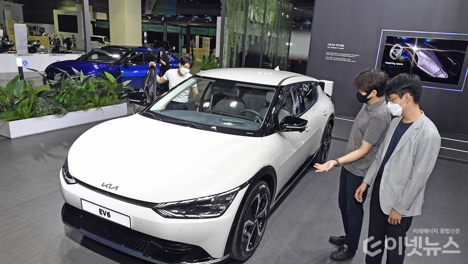 기아의 첫 전기차 'EV6'. (사진=기아)