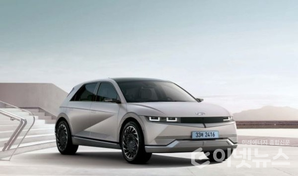 사진=지난 2월 공개된 현대차 전기차 아이오닉5 (사진=현대차)