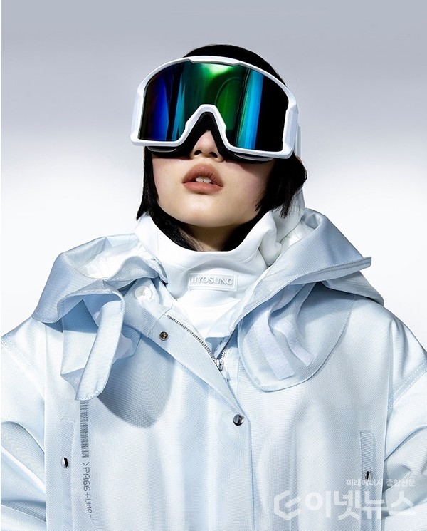 효성과 ‘강혁’이 협업으로 제작한 업사이클링 의류. (사진=효성티앤씨)