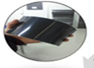 솔라플렉스 태양전지 모듈. (사진=중기부 제공)