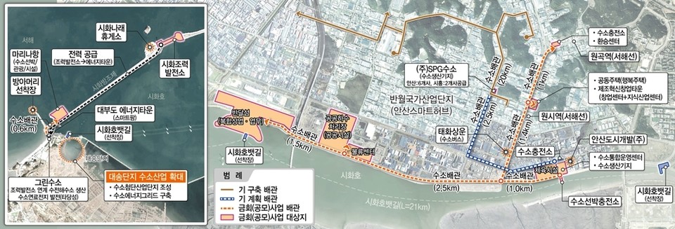 경기도 안산시 사업 개념도. (출처: 국토부)