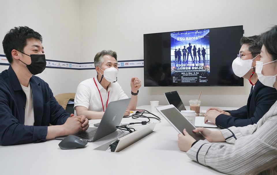 ESG 관련 스타트업 성장 지원하는 글로벌 얼라이언스 ESG 코리아. (사진=SKT 제공)