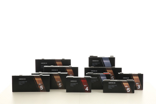 삼성SDI에서 생산하는 전기차 배터리. (사진=삼성SDI)