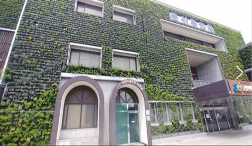 전라북도 군산시 벽면녹화 사업. (사진=환경부 제공)