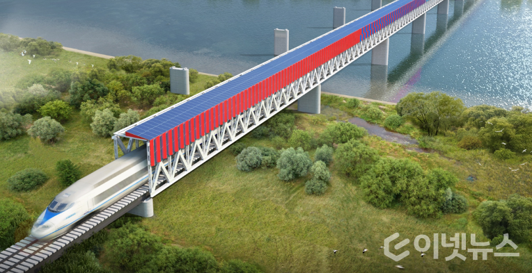 도라산역 임진각 철교 태양광. (사진=서울시)