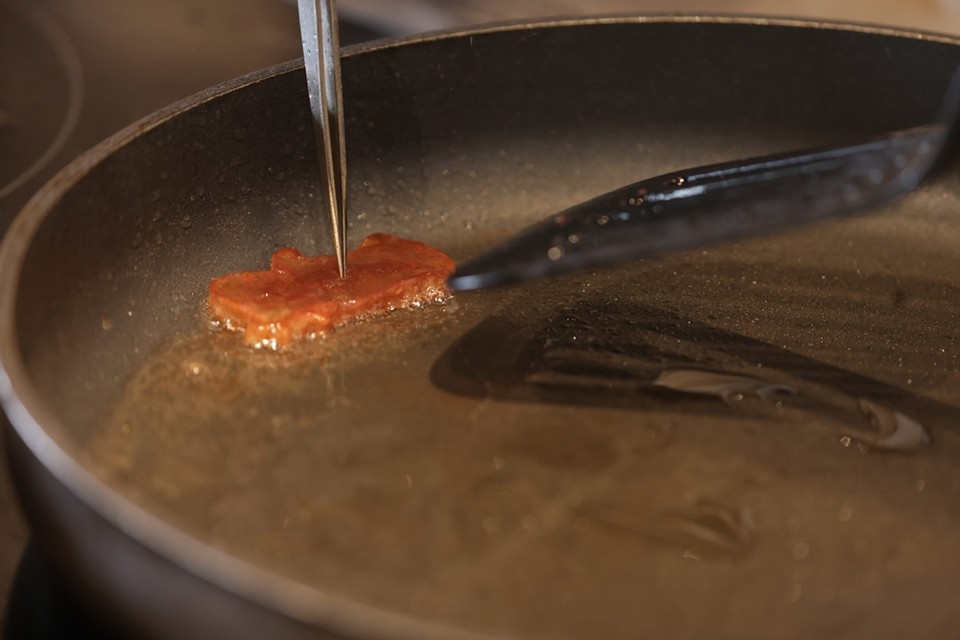 씨위드가 개발한 배양육. (사진=씨위드 제공)