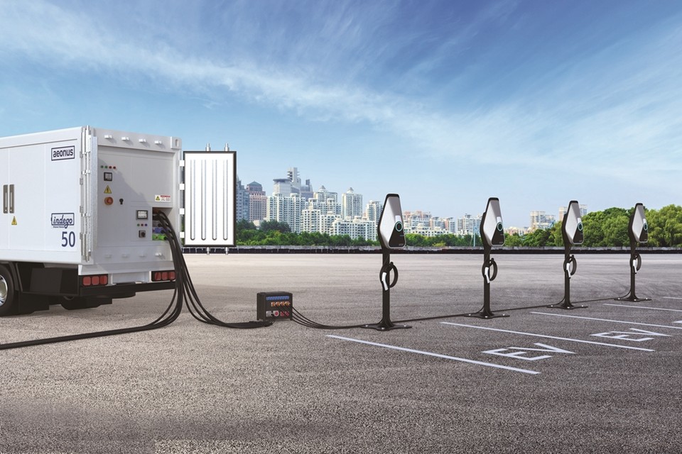 이동형 에너지저장장치 인디고. (사진=제주센터 제공)