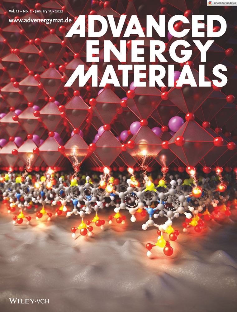 Advanced Energy Materials 표지 논문(2022년 1월). (그림=에너지연 제공)