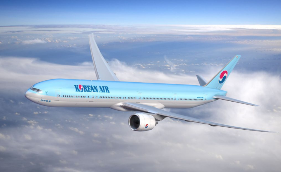 파리-인천 노선에 투입되는 보잉 777-300ER 항공기. (사진=대한항공 제공)