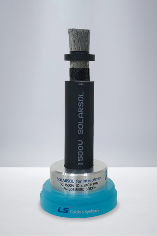 LS전선 태양광 DC 케이블. (사진=LS전선 제공)