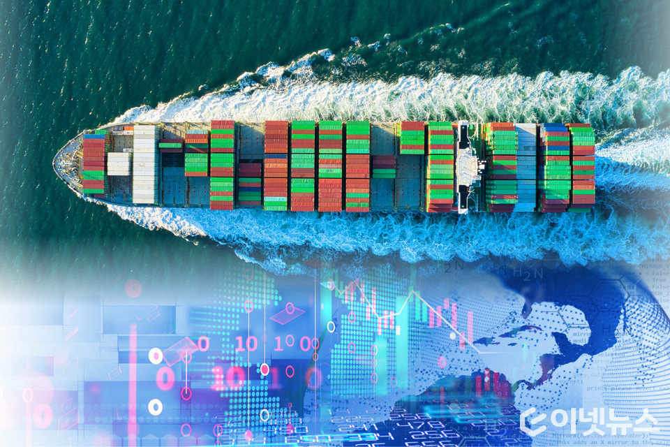 국내 조선사들이 스마트십 기술 개발에 나서고 있다. (디자인=이넷뉴스, 사진=언플래시)