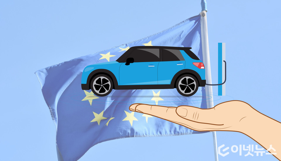 유럽이 전기차, 수소차 지원 확대에 나선다. (디자인=이넷뉴스)