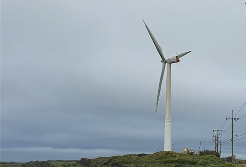 행원 풍력 6호기. (사진=제주에너지공사 제공)