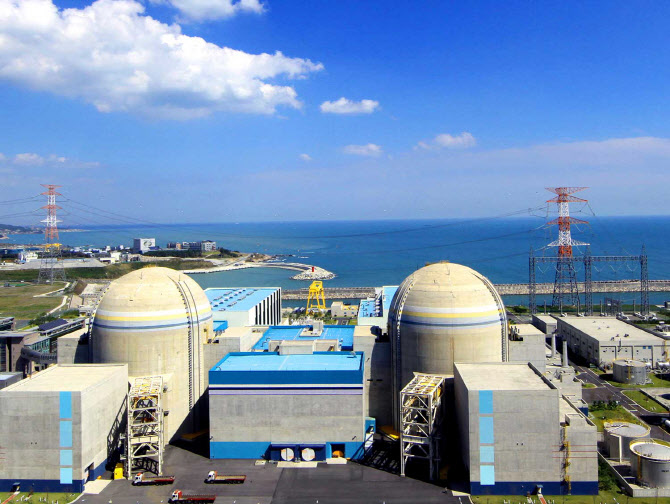 신고리 1·2호기 원전. (사진=한국수력원자력)