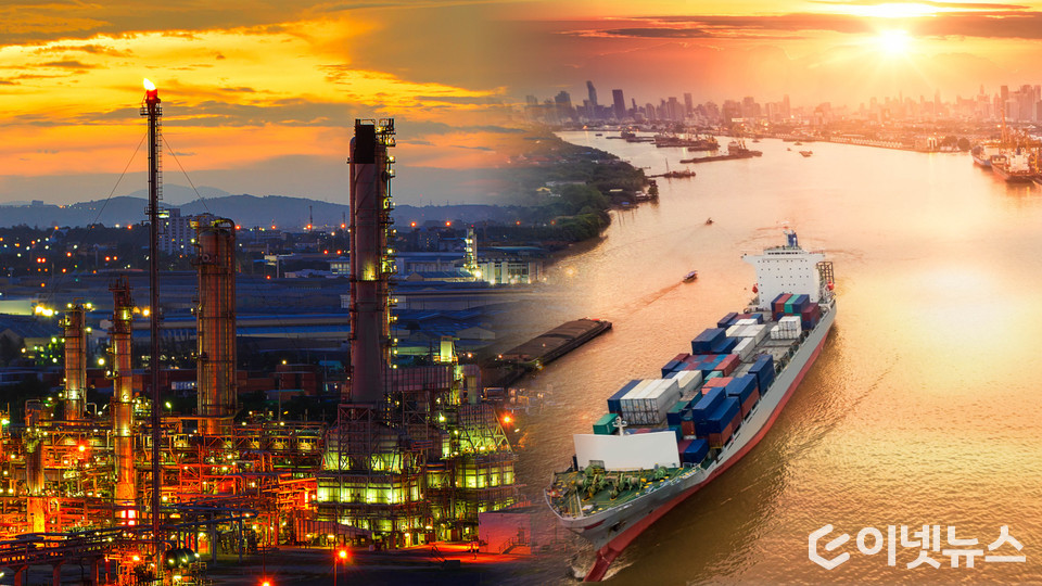 에너지원 수입이 증가했다. (디자인=이넷뉴스)