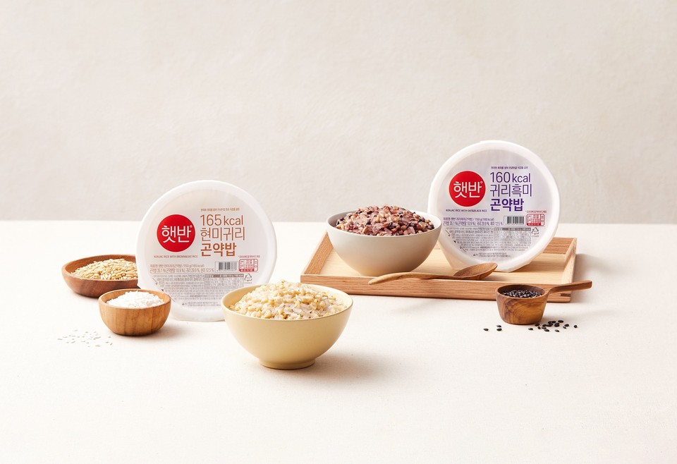 CJ제일제당 햇반곤약밥. (사진=CJ제일제당 제공)