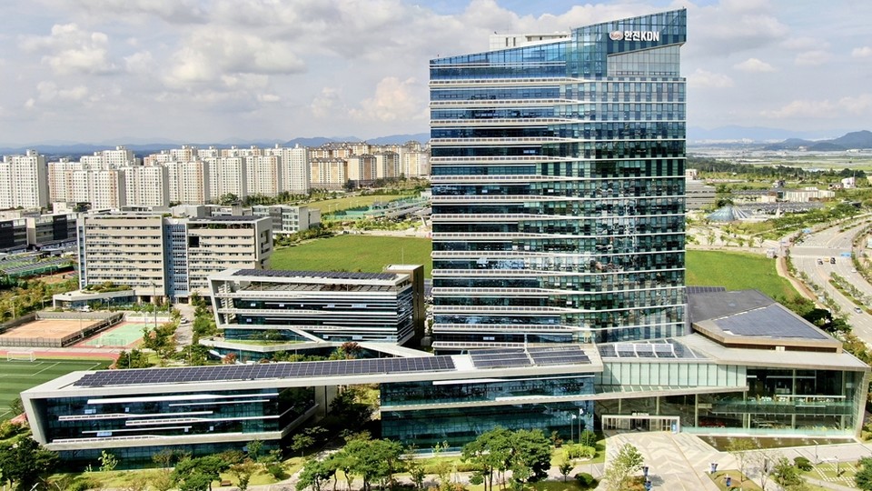 한전KDN 나주 본사 전경. (사진=한전KDN 제공)