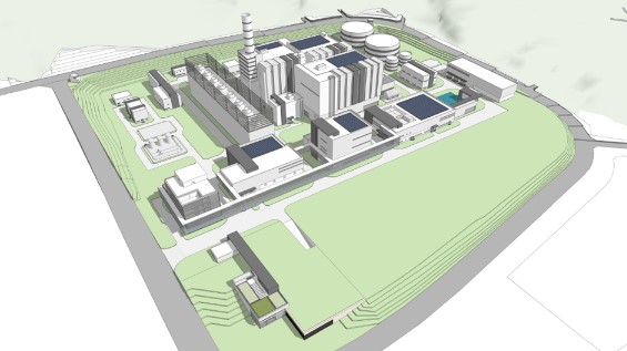 구미천연가스발전소 조감도. (사진=금호건설 제공)