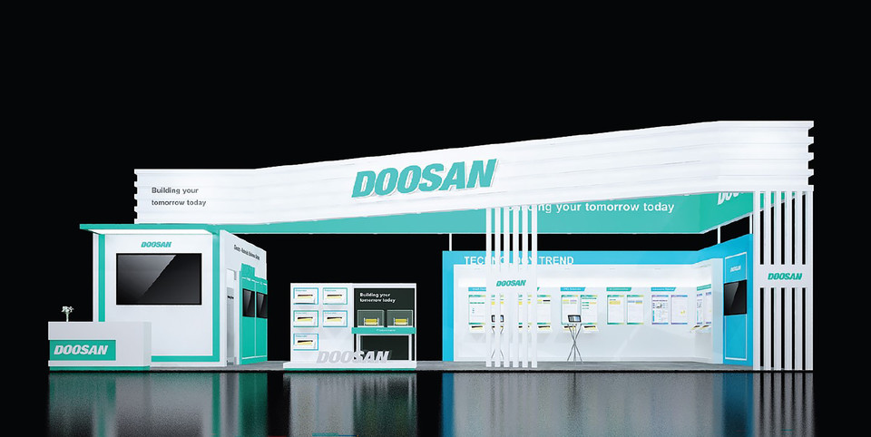 대외_2022 KPCA 두산 부스 랜더링 이미지(사진=)