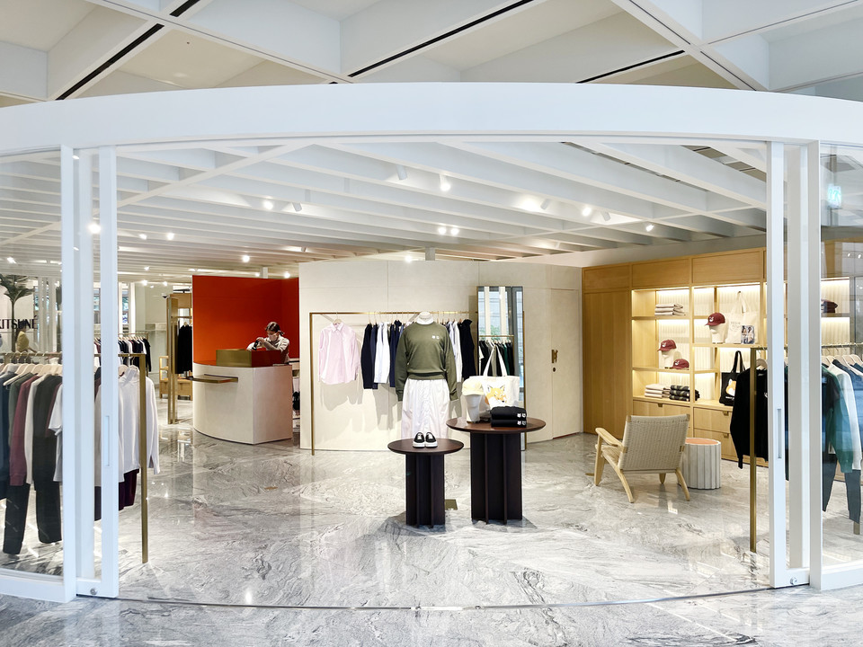 메종키츠네 현대백화점 목동점. (사진=삼성물산 제공)