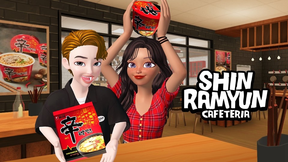 농심이 메타버스에서 소비자와 신라면 신제품을 만든다. (사진=농심 제공)