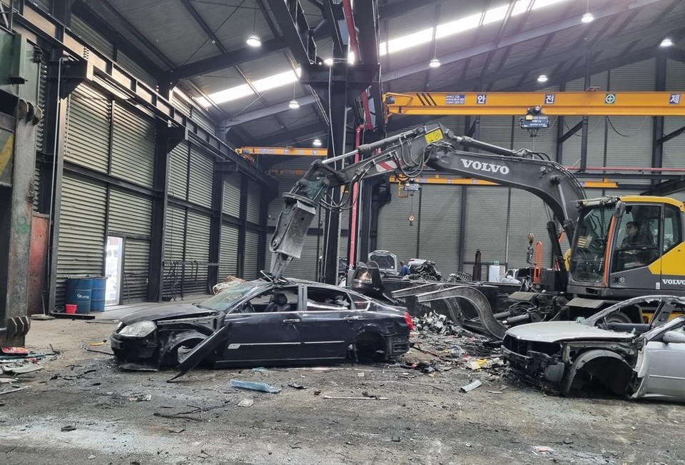 폐차. (사진=경기도 제공)