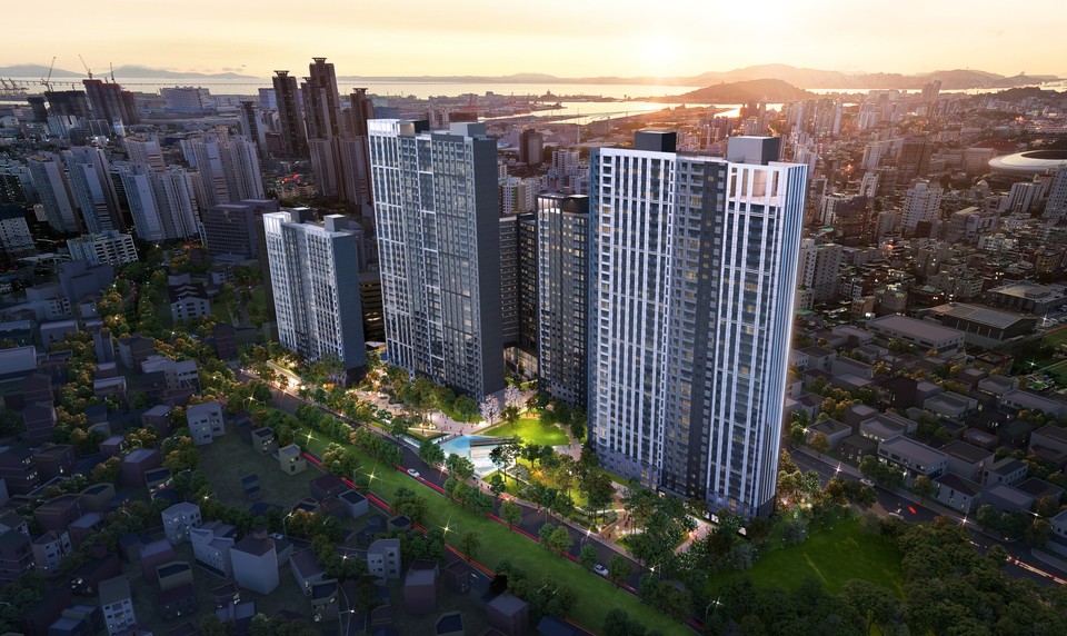 숭의5구역 재개발사업 조감도. (사진=SK에코플랜트 제공)