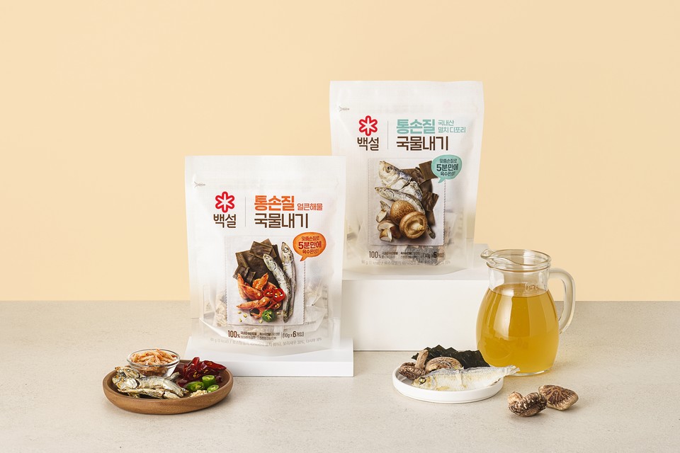 백설 통손질 국물내기 티백. (사진=CJ제일제당 제공)