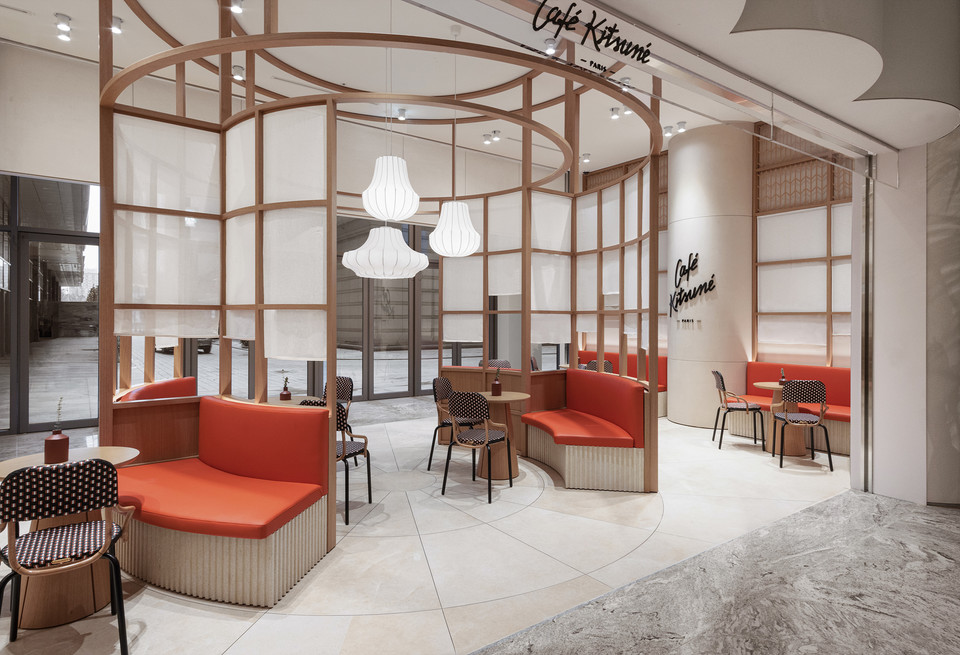 카페키츠네 현대백화점 목동점. (사진=삼성물산 제공)