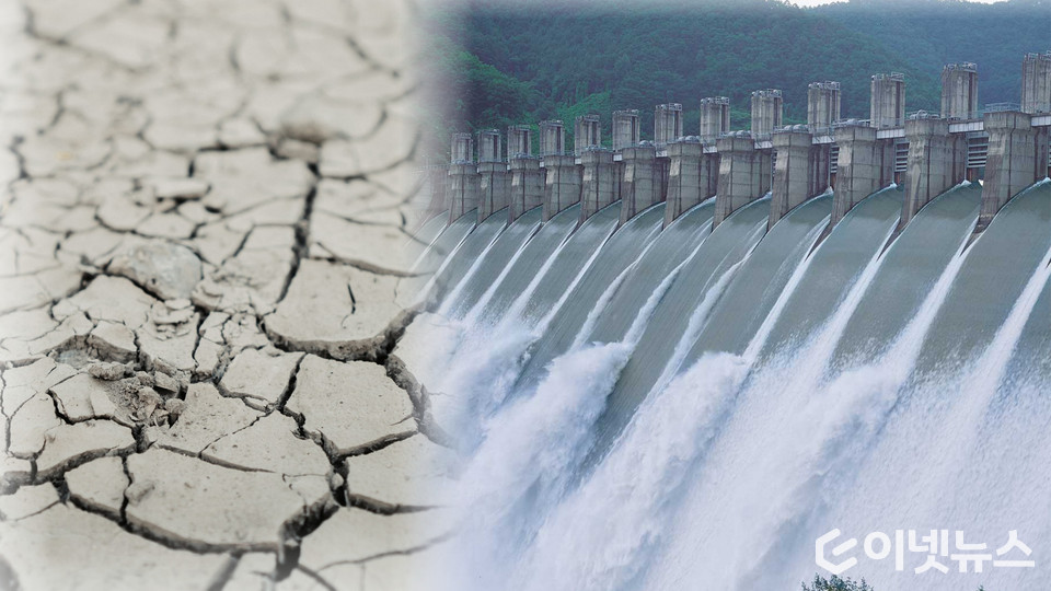 가뭄 해소 해결책으로 수력발전이 주목받고 있다. 사진(오른쪽)은 화천수력발전소. (사진=픽사베이, 한국수력원자력 제공)