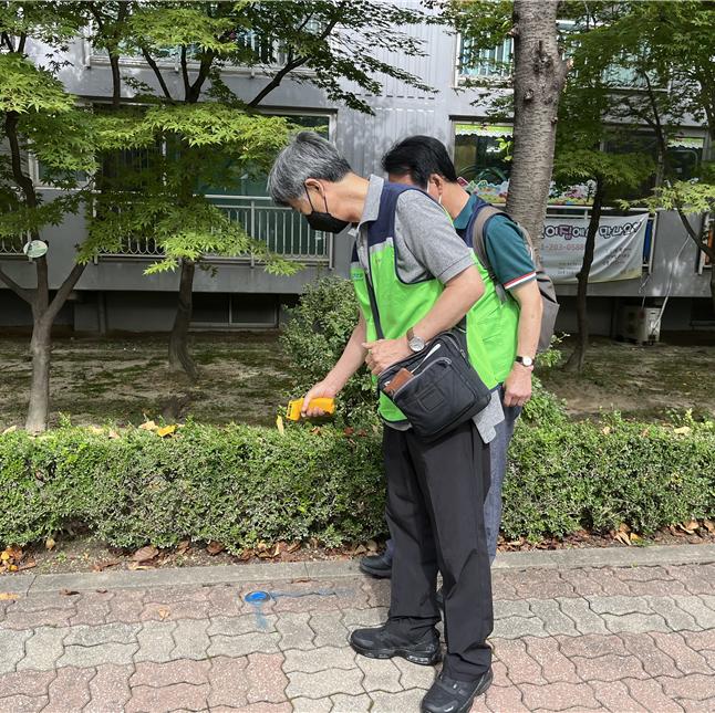 수원사업소 지열발생 점검 활동 모습. (사진=한난 제공)