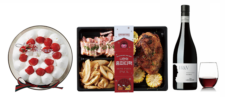 홈파티 먹거리. (사진=이마트 제공)