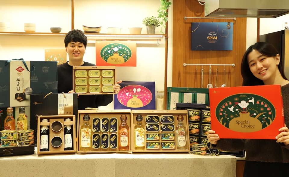 CJ제일제당 설 선물세트. (사진=CJ제일제당 제공)