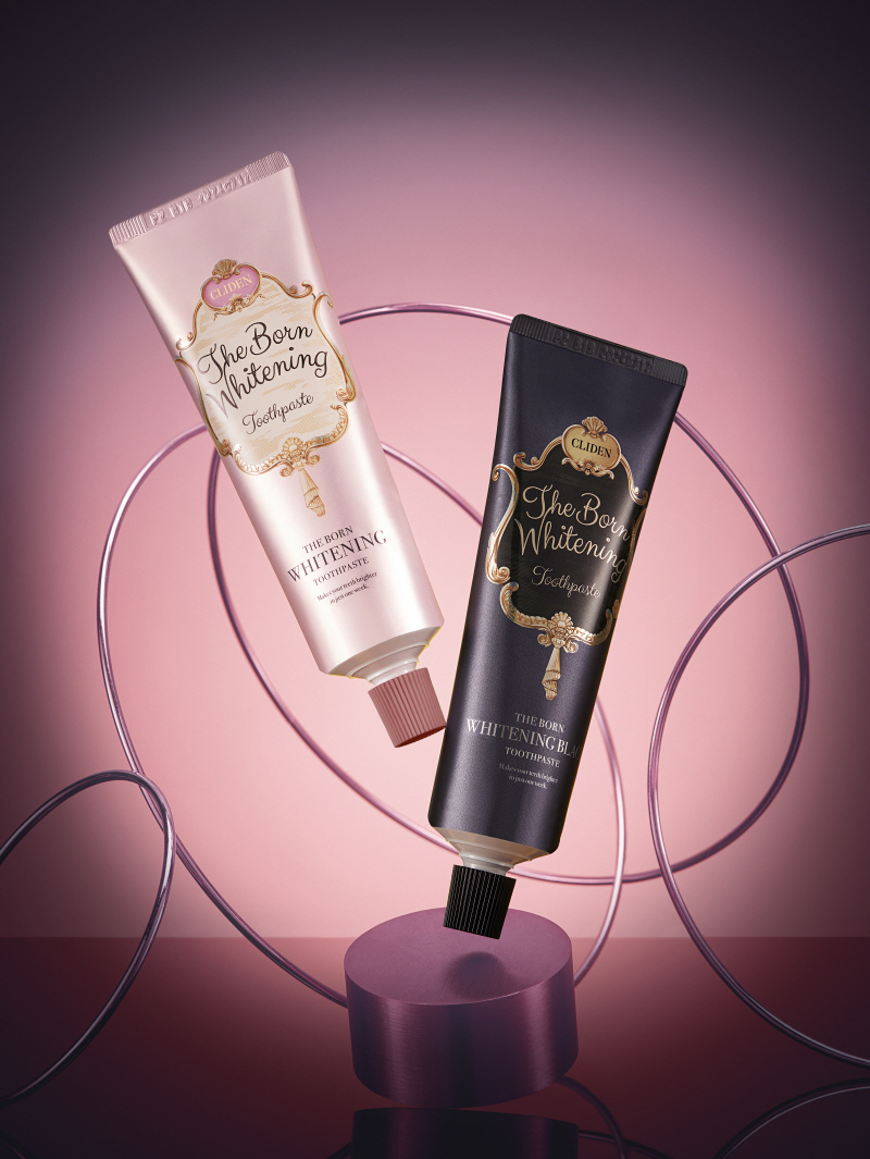 클라이덴 더본 화이트닝 프리미엄 치약 2종. (사진=LG생활건강 제공)