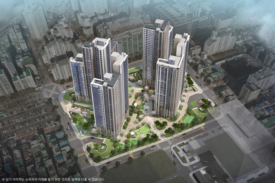 영등포자이 디그니티 조감도. (사진=GS건설 제공)