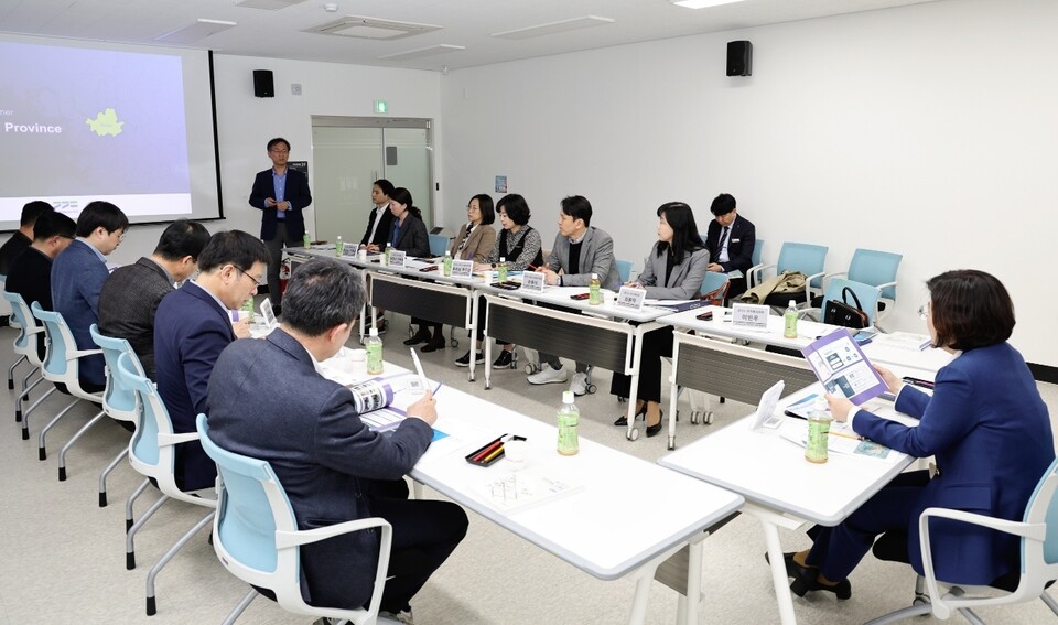 전략 합동회의가 열리고 있는 모습. (사진=경기도 제공)