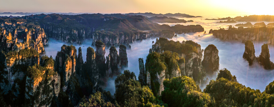 중국의 대표 인기 지역인 장가계. (사진=모두투어 제공)