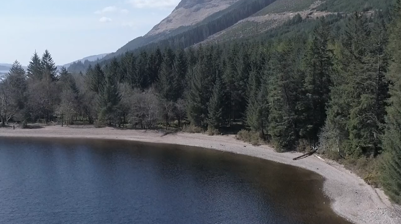 로키호 기슭에 건설되는 콰 글라스 양수발전 프로젝트. (사진=SSE 유튜브 채널 영상 갈무리)